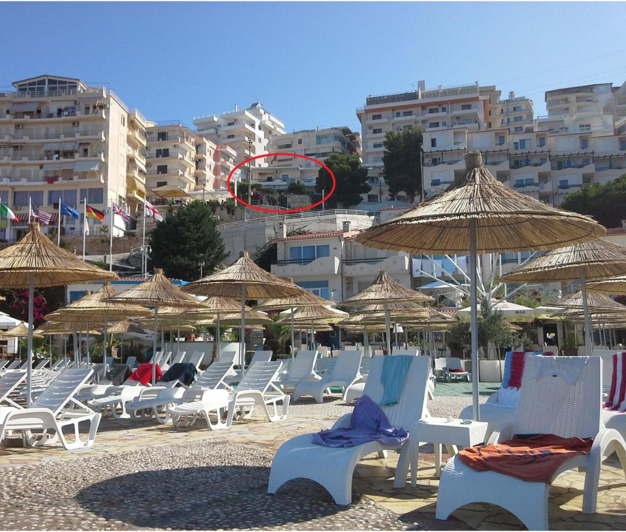 The Sun House Apartment Саранде Екстериор снимка